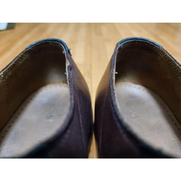 Cole Haan Williams Saddle II 4 Eyelet Oxford Blue Brown Shoes C21808 Men's 10.5 - Picture 8 of 11